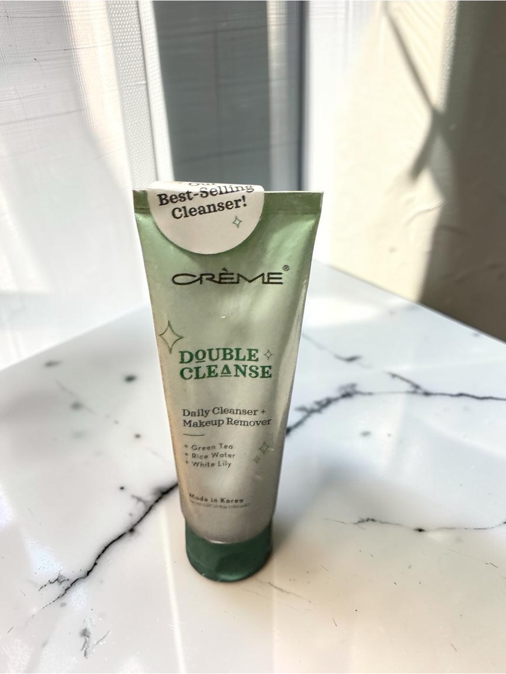The Crème Shop Double Cleanse Daily Cleanser + Makeup Remover NEW SEALED